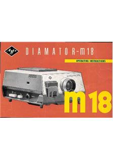 Agfa Diamator M 18 manual. Camera Instructions.